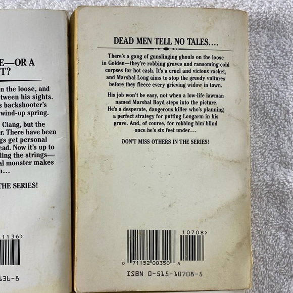 Vintage Longarm Action Western Romance Novel x4 - Picture 8 of 14